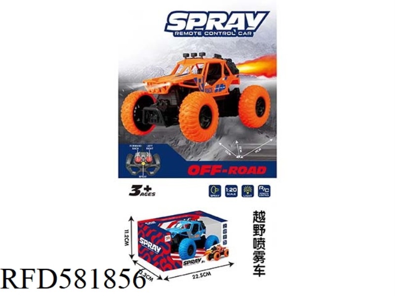 1:20 CROSS-COUNTRY SPRAY CAR