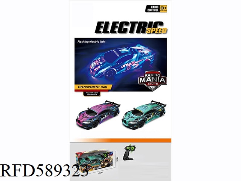 BUGATTI PVC FIVE-WAY REMOTE CONTROL CAR