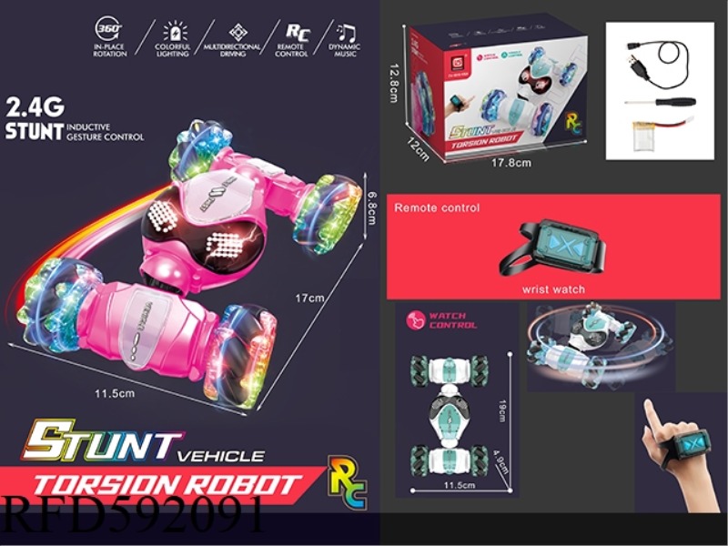 TWIST THE AUTOBOT GESTURE SENSING TWIST THE CAR