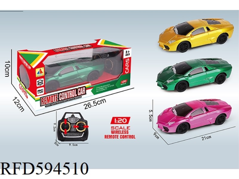 1:20 FOUR-WAY REMOTE CONTROL CAR