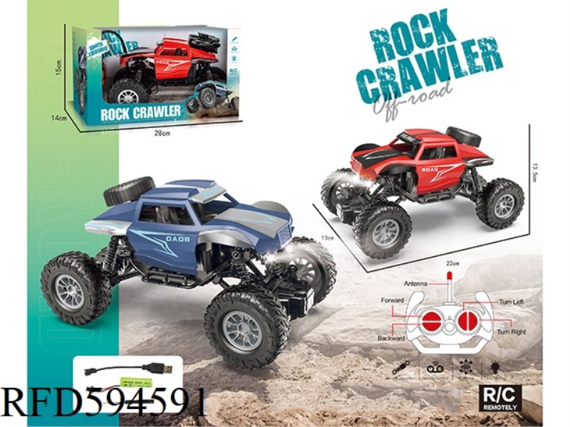 CLIMBING OFF-ROAD REMOTE CONTROL VEHICLE
