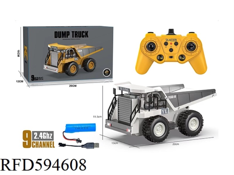 9-WAY ALLOY DUMP TRUCK