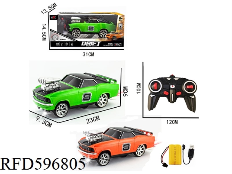 6-WAY 2.4G REMOTE CONTROL DRIFT STUNT CAR