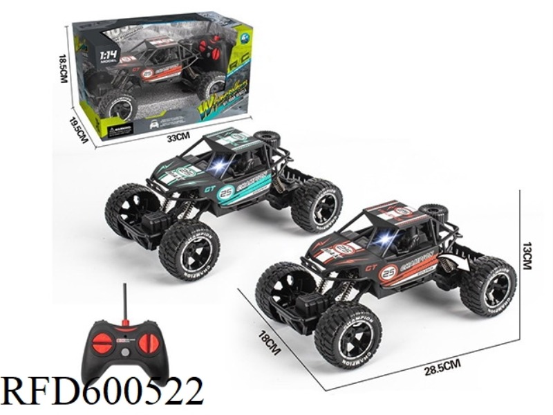 1:14 FOUR-WAY CROSS-COUNTRY CLIMBING REMOTE CONTROL VEHICLE