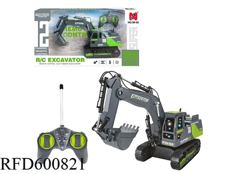 12 CHANNEL REMOTE CONTROL CRAWLER EXCAVATOR