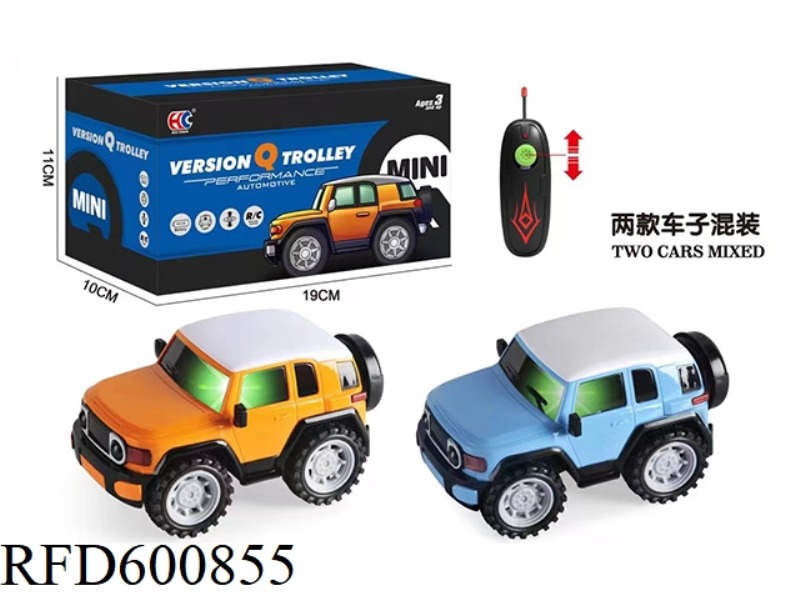 MINI VERSION OF TOYOTA FJ41 2-WAY REMOTE CONTROL CAR