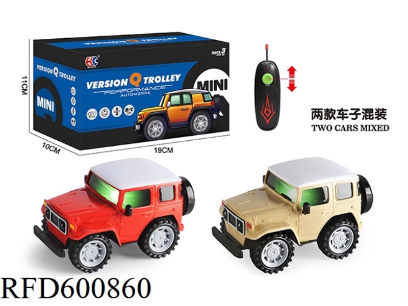 MINI VERSION OF TOYOTA FJ40 2-WAY REMOTE CONTROL CAR