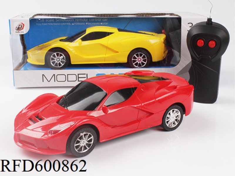 TWO TO 1:18 FERRARI RAFA SIMULATION REMOTE CONTROL CAR