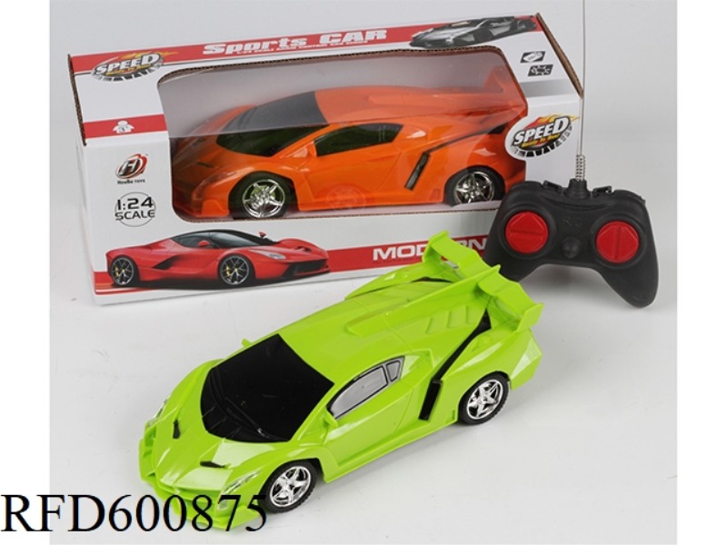 FOUR WAYS 1:18 LAMBORGHINI POISON LIGHT SIMULATION REMOTE CONTROL CAR