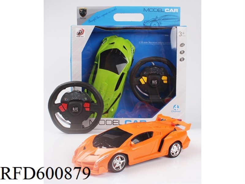 FOUR WAYS 1:18 LAMBORGHINI POISON LIGHT SIMULATION REMOTE CONTROL CAR