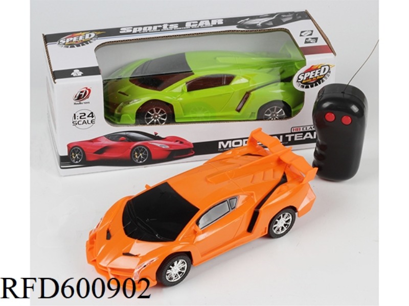 TWO TONE 1:18 LAMBORGHINI POISON SIMULATION REMOTE CONTROL CAR