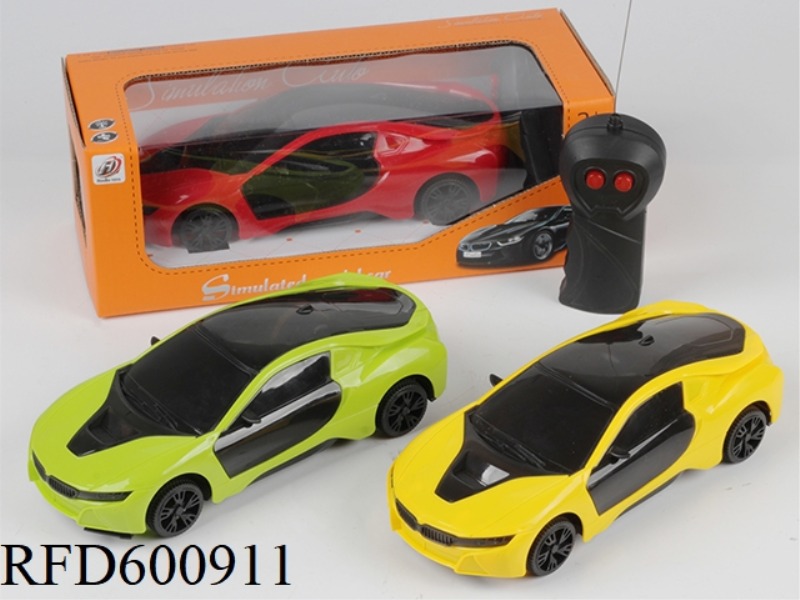 TWO 1:18 BMW I8 SIMULATION REMOTE CONTROL CAR