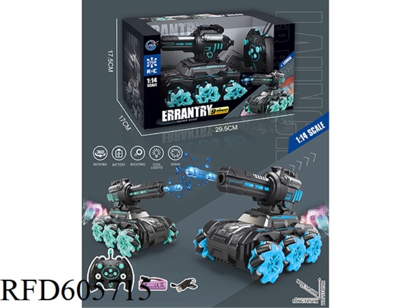 SHOOT SIX ROUNDS OF DRIFT SPRAY