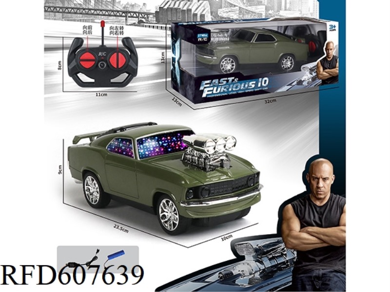 1:18 FOUR-WAY FORD 3D REMOTE CONTROL CAR DOES NOT INCLUDE ELECTRICITY