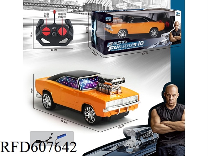 1:18 FOUR-WAY FORD 3D REMOTE CONTROL CAR DOES NOT INCLUDE ELECTRICITY