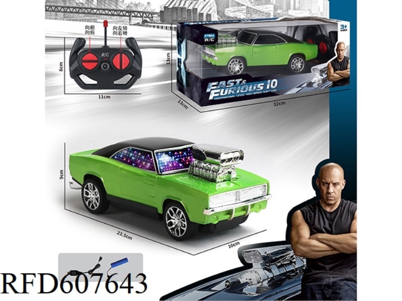 1:18 FOUR-WAY FORD 3D REMOTE CONTROL CAR DOES NOT INCLUDE ELECTRICITY