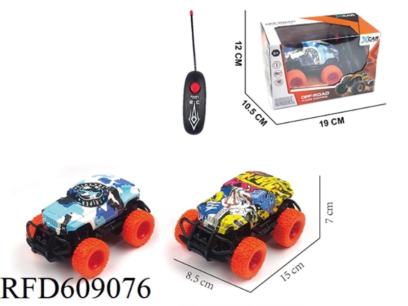 TWO WAY GRAFFITI REMOTE CONTROL CAR