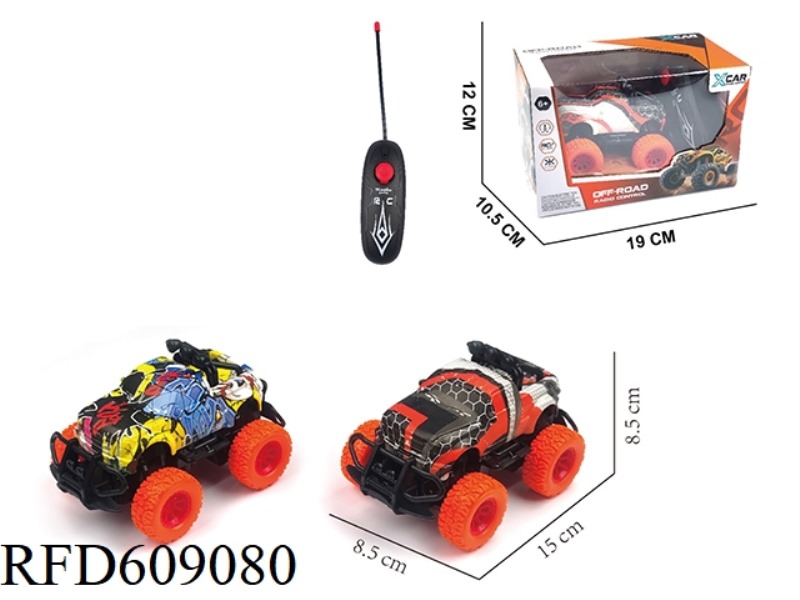 TWO WAY GRAFFITI REMOTE CONTROL CAR