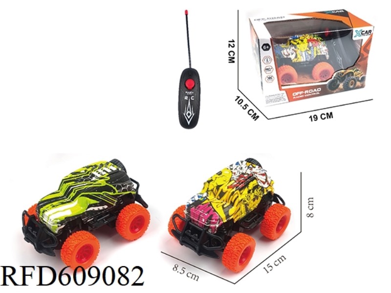 TWO WAY GRAFFITI REMOTE CONTROL CAR
