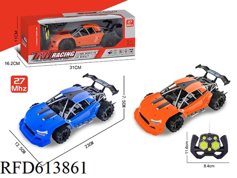 FOUR-WAY REMOTE CONTROL CAR MODIFIED MUSTANG