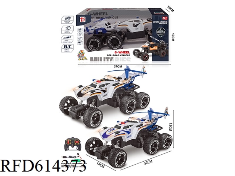 FOUR - AND SIX-WHEELED POLICE CARS