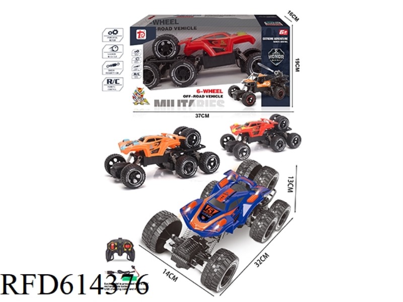 FOUR-WAY, SIX-WHEELED SUV