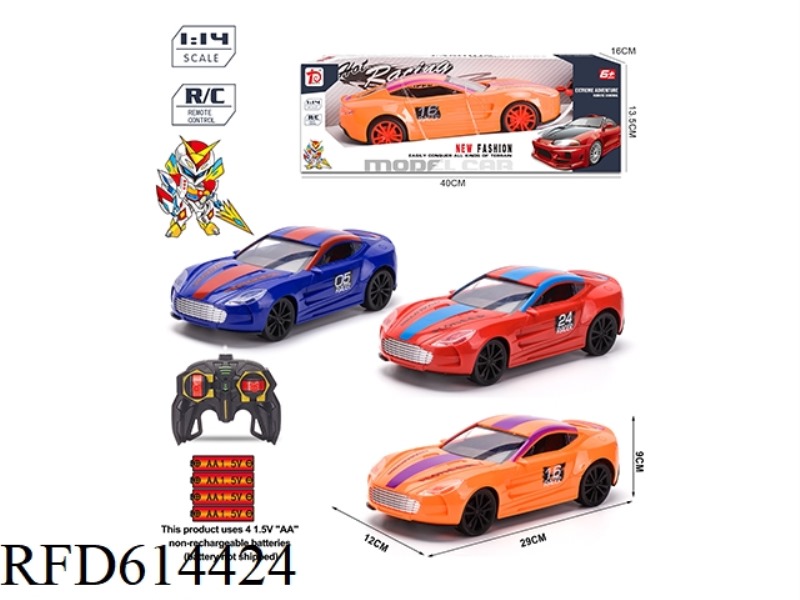 1:14 MARTIN 4-WAY REMOTE CONTROL CAR WITH LIGHTS