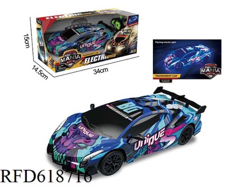 27MHZ FIVE-WAY LAMBORGHINI PVC REMOTE CONTROL CAR