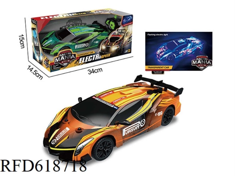 27MHZ FIVE-WAY LAMBORGHINI PVC REMOTE CONTROL CAR