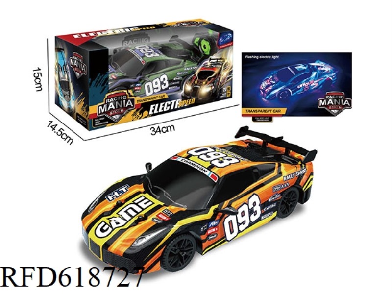27MHZ FIVE-WAY FERRARI PVC REMOTE CONTROL CAR