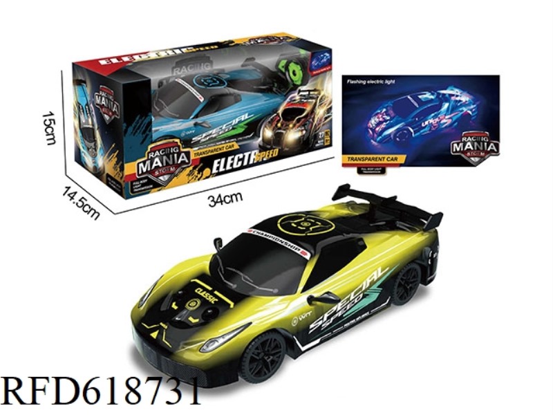 27MHZ FIVE-WAY FERRARI PVC REMOTE CONTROL CAR