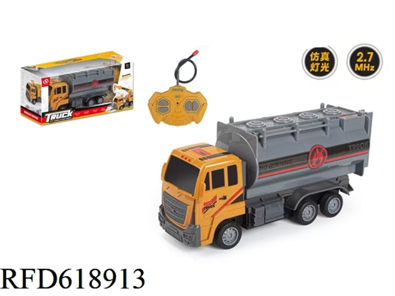 1:18 REMOTE CONTROL TANK TRUCK