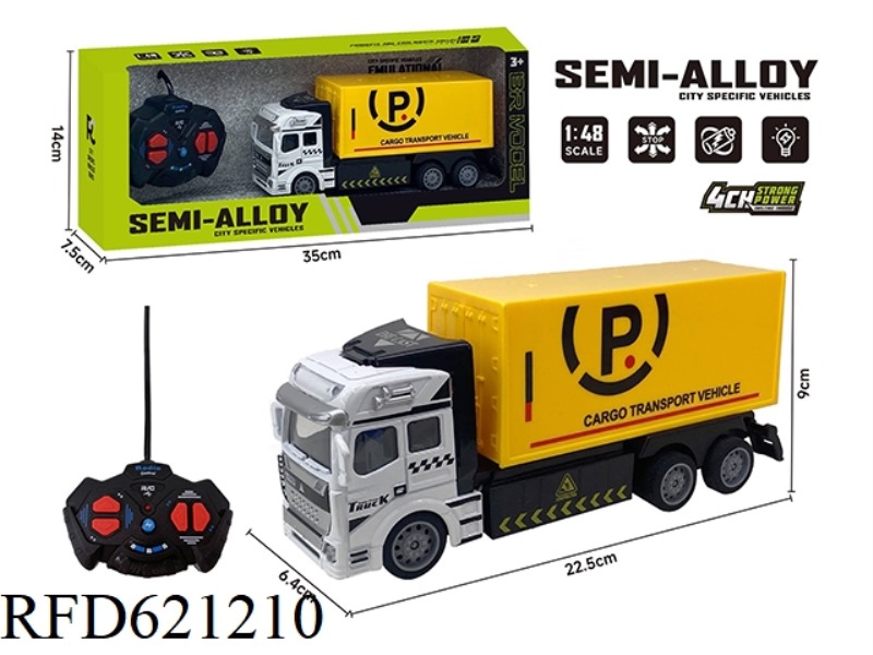 FOUR-WAY REMOTE CONTROL ALLOY TRACTOR (EXPRESS TRUCK)