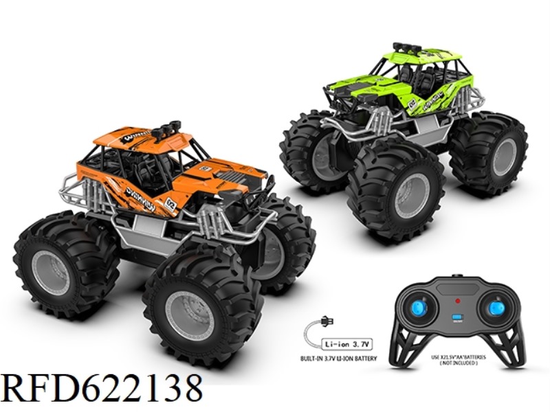 1:18 HUMMER BIGFOOT CLIMBING BIKE