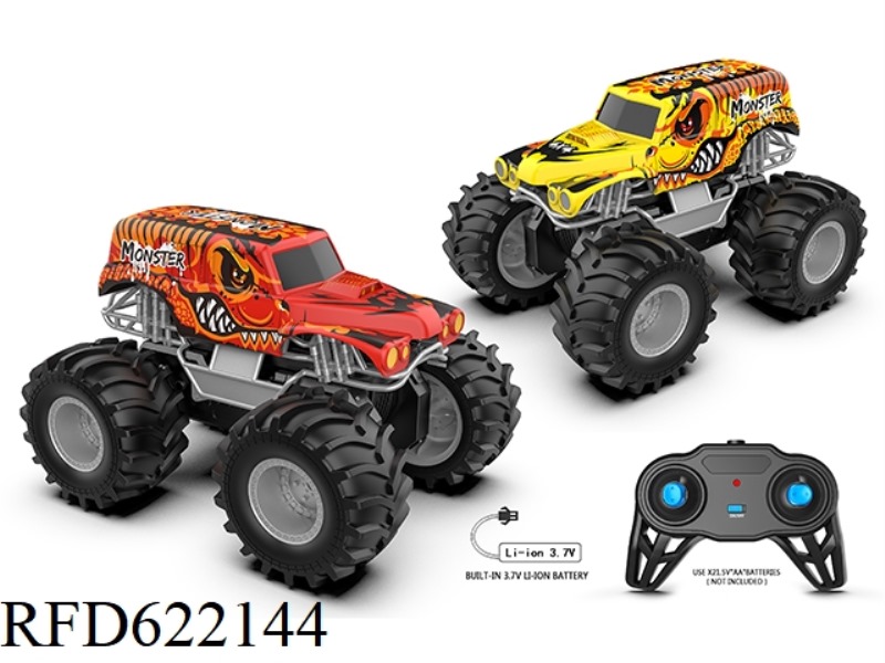 1:18 GRAFFITI MONSTER BIGFOOT AMPHIBIOUS VEHICLE