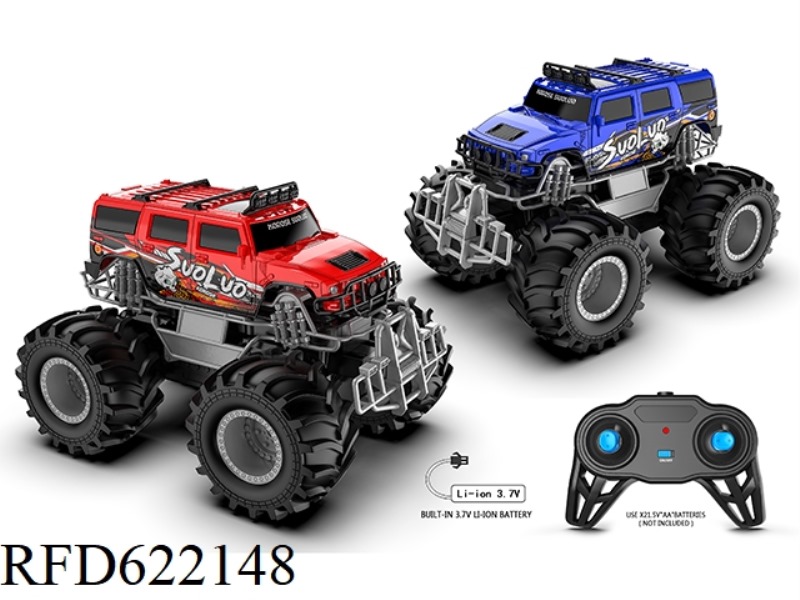 1:16 GRAFFITI HUMMER BIGFOOT AMPHIBIOUS VEHICLE