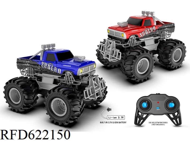 1:16 GRAFFITI PICKUP BIGFOOT AMPHIBIOUS VEHICLE