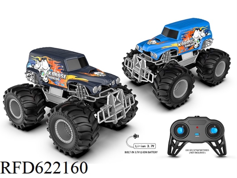 1:16 GRAFFITI MONSTER BIGFOOT AMPHIBIOUS VEHICLE