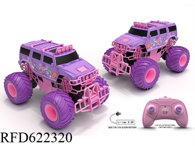 1:18 HUMMER BIGFOOT CLIMBING BIKE
