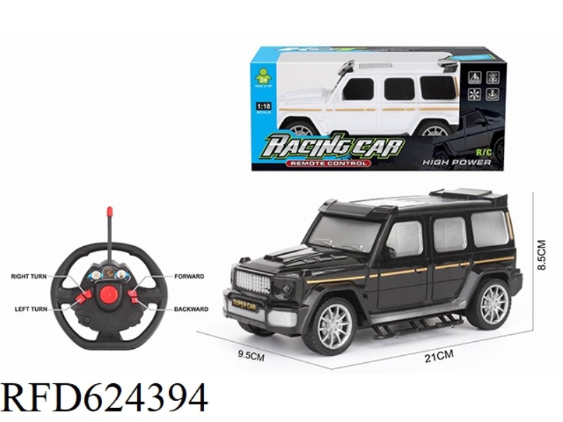 1:18 FOUR-WAY REMOTE CONTROL CAR MERCEDES WITHOUT ELECTRIC STEERING WHEEL