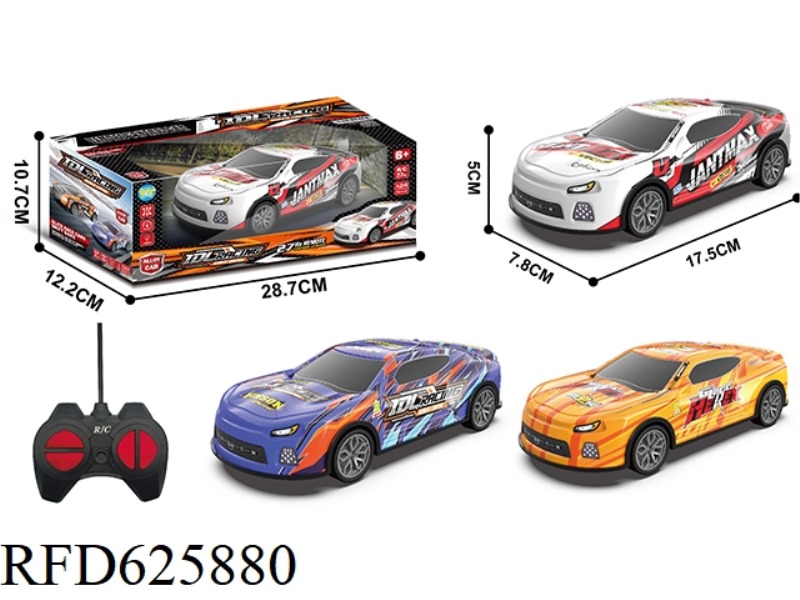 1:24 FOUR-WAY ALLOY REMOTE CONTROL CAR WITH LIGHTS