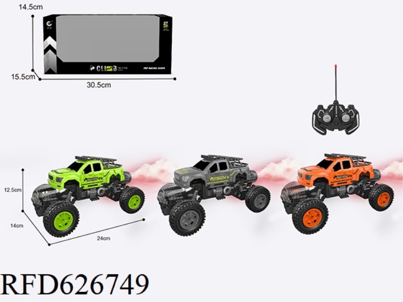 1: 1627MHZ REMOTE 6 -WAY PICKCA RACING CRANE (NO POWER)
