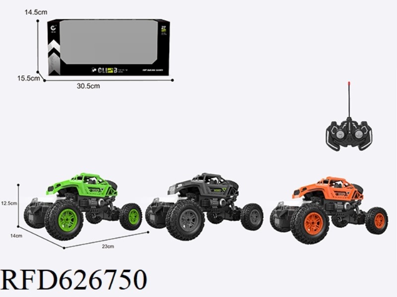 1: 1627MHZ REMOTE CONTROL 5 -WAY SET OF SKELETON CAR CLIMBING (NOT CHARTERED)