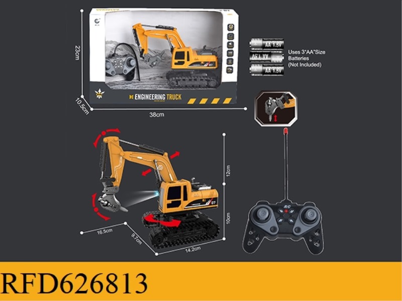 1: 2227MHZ6 PASS REMOTE CONTROL TRACKED EXCAVATOR DRILLING THE DISASSEMBLY ENGINEERING VEHICLE WITH