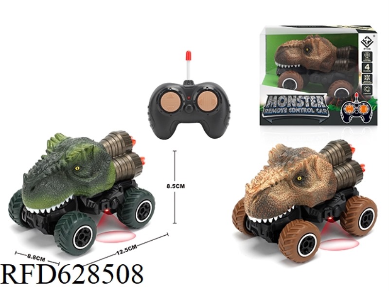 1: 43 FOUR WAY OFF ROAD TYRANNOSAURUS MINI REMOTE CONTROL VEHICLE