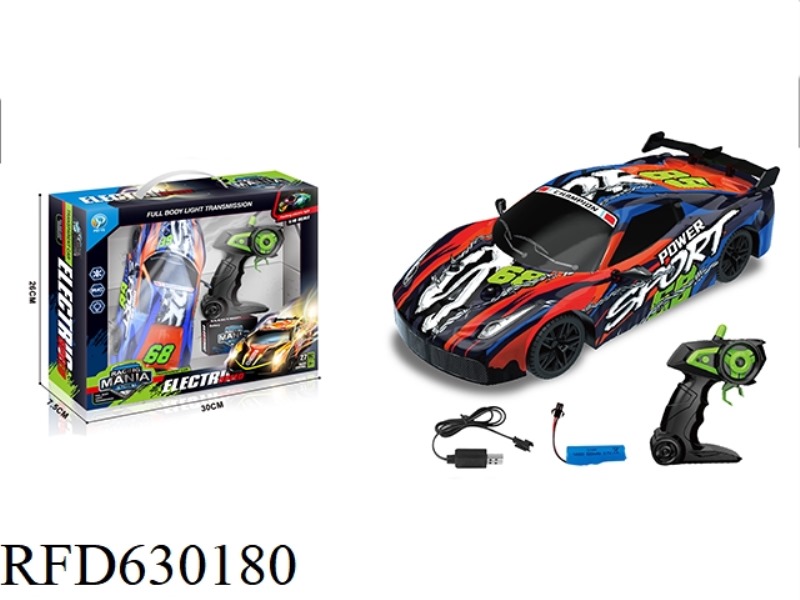 1:18 PVC FIVE-WAY REMOTE CONTROL CAR