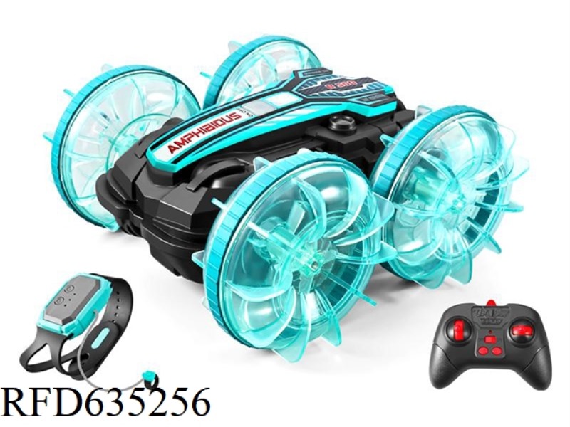 LIGHT WHEEL AMPHIBIOUS VEHICLE (DOUBLE REMOTE CONTROL)