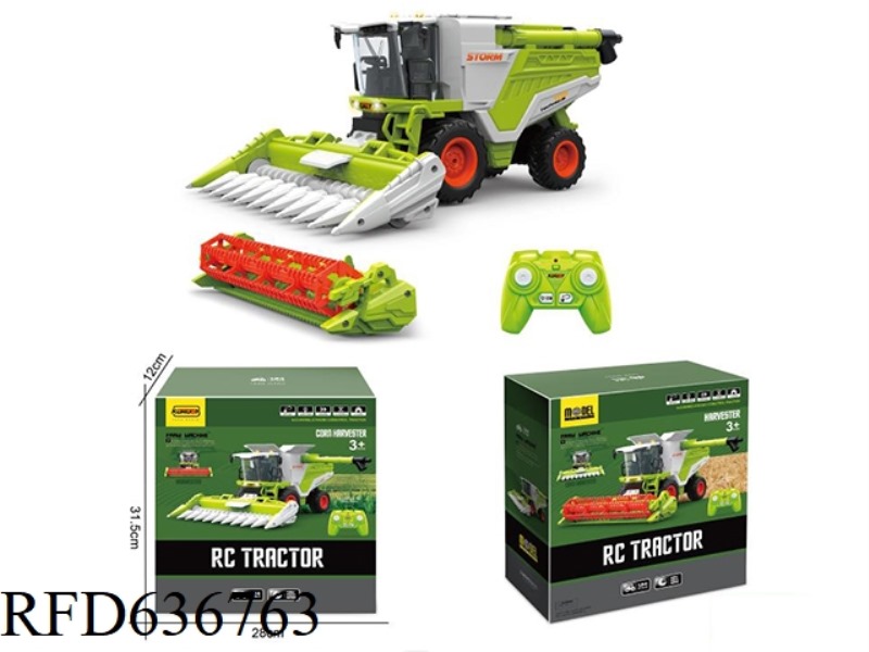 REMOTE CONTROL SILAGE/RICE HARVESTER SET