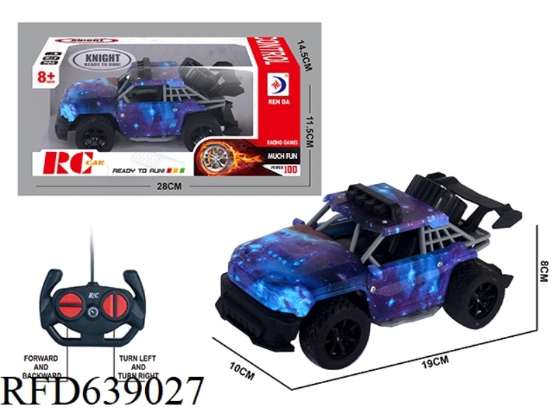 REMOTE CONTROL FOUR-WAY TOYOTA OFF-ROAD VEHICLE (GALAXY)