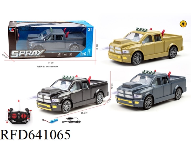 1: 16 DODGE RAM PICKUP TRUCK WITH LIGHT REMOTE CONTROL SIMULATION CAR PACKAGE ELECTRICITY
